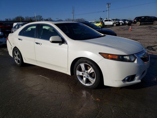 JH4CU2F68BC018514 - 2011 ACURA TSX WHITE photo 4