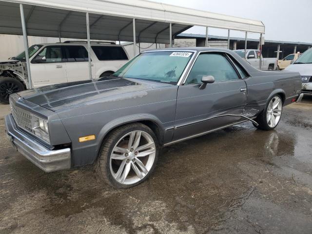 3GCCW80H7FS902646 - 1985 CHEVROLET EL CAMINO GRAY photo 1