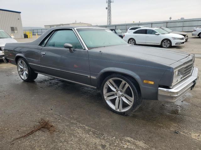 3GCCW80H7FS902646 - 1985 CHEVROLET EL CAMINO GRAY photo 4