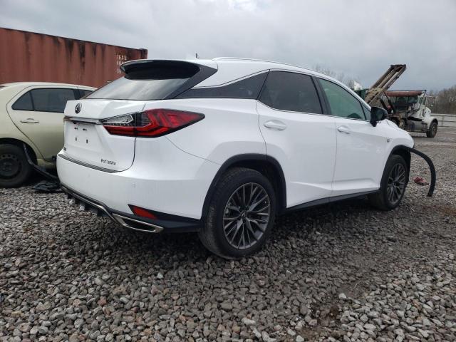 2T2YZMDA2NC314938 - 2022 LEXUS RX 350 F-SPORT WHITE photo 3