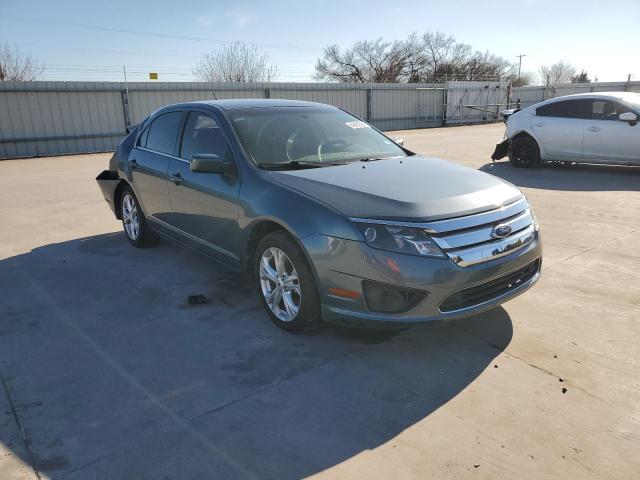 3FAHP0HA1CR207499 - 2012 FORD FUSION SE BLUE photo 4