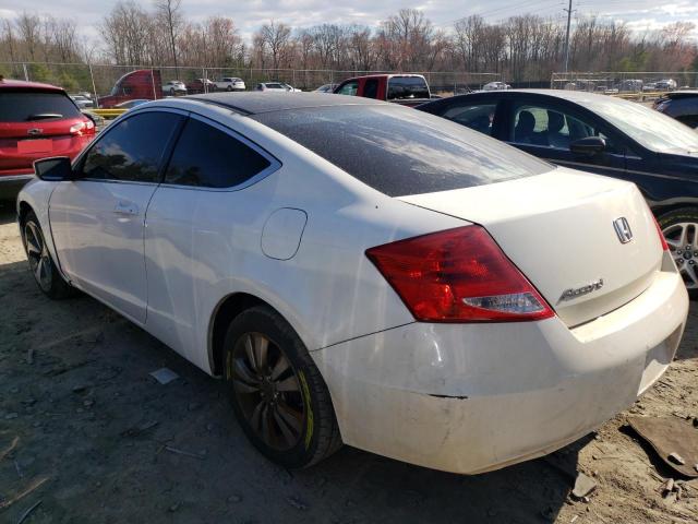 1HGCS1B33BA016244 - 2011 HONDA ACCORD LX- WHITE photo 2