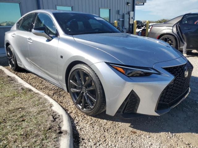 JTHBZ1B29R5072834 - 2024 LEXUS IS 350 F SPORT DESIGN SILVER photo 4