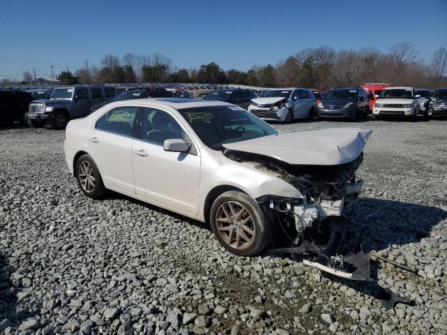 3FAHP0JA8CR129829 - 2012 FORD FUSION SEL WHITE photo 4