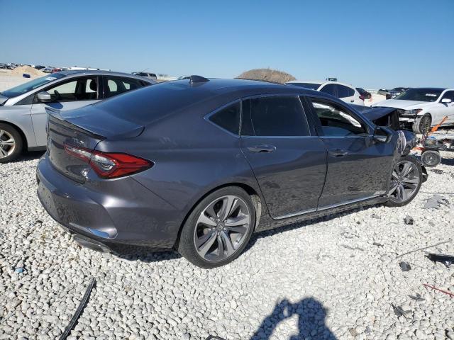 19UUB5F66MA000476 - 2021 ACURA TLX ADVANCE GRAY photo 3