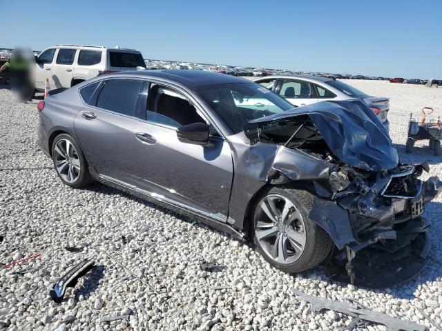 19UUB5F66MA000476 - 2021 ACURA TLX ADVANCE GRAY photo 4