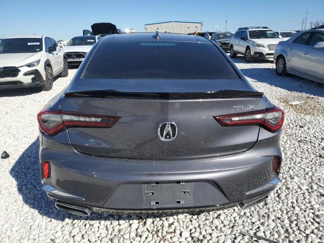 19UUB5F66MA000476 - 2021 ACURA TLX ADVANCE GRAY photo 6