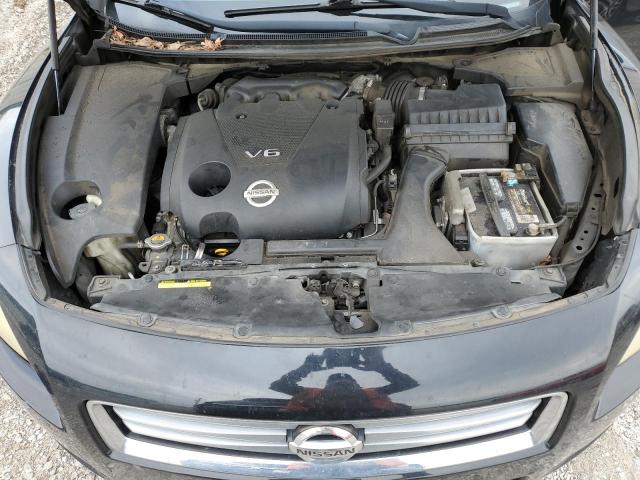 1N4AA5AP0EC455274 - 2014 NISSAN MAXIMA S BLACK photo 11