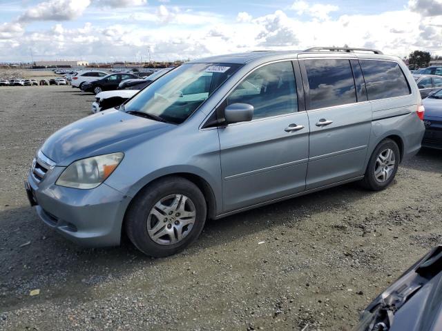 5FNRL38706B091542 - 2006 HONDA ODYSSEY EXL GRAY photo 1