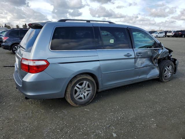 5FNRL38706B091542 - 2006 HONDA ODYSSEY EXL GRAY photo 3