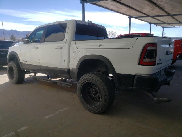 1C6SRFLT1KN785441 - 2019 RAM 1500 REBEL WHITE photo 2