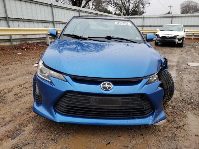 JTKJF5C75F3090562 - 2015 TOYOTA SCION TC BLUE photo 5