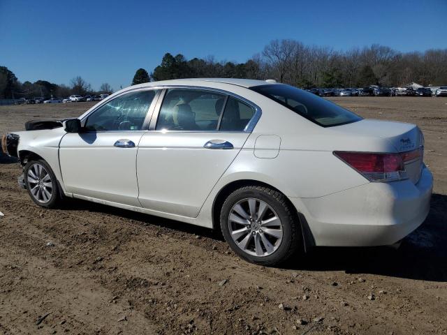 5KBCP3F84BB002931 - 2011 HONDA ACCORD EXL WHITE photo 2