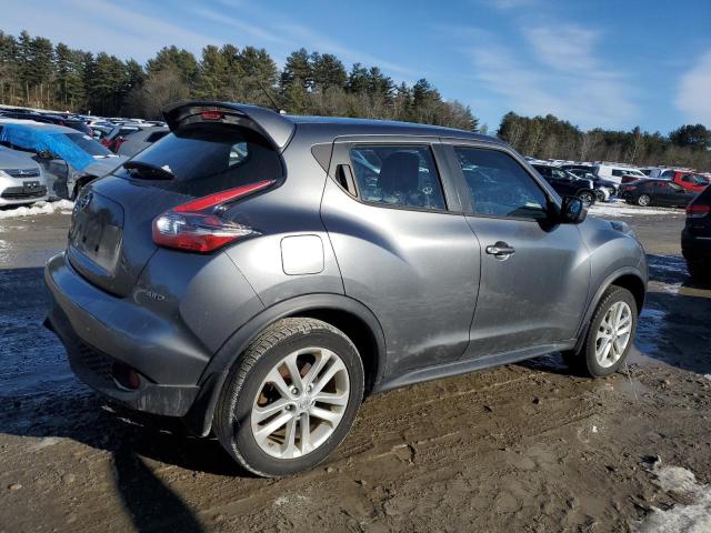 JN8AF5MV6FT550238 - 2015 NISSAN JUKE S GRAY photo 3