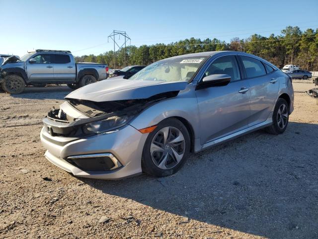 19XFC2F62LE208739 - 2020 HONDA CIVIC LX SILVER photo 1