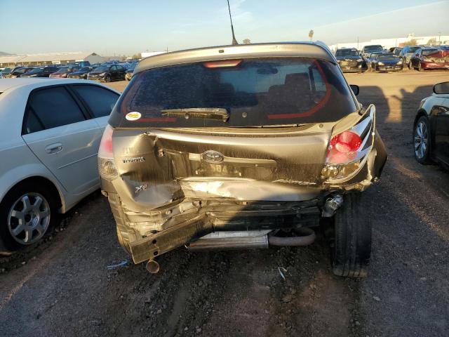 2T1KR32E17C667801 - 2007 TOYOTA COROLLA MA XR GRAY photo 6