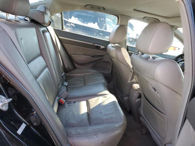 2HGFA16998H519401 - 2008 HONDA CIVIC EXL შავი ფოტო 10