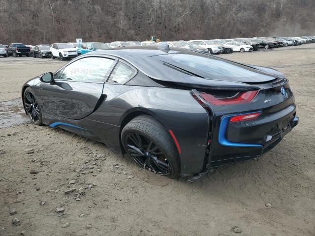 WBY2Z2C53FV391379 - 2015 BMW I8 BLACK photo 2