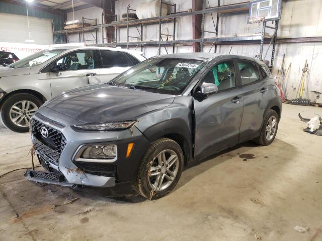 KM8K12AAXKU322337 - 2019 HYUNDAI KONA SE GRAY photo 1