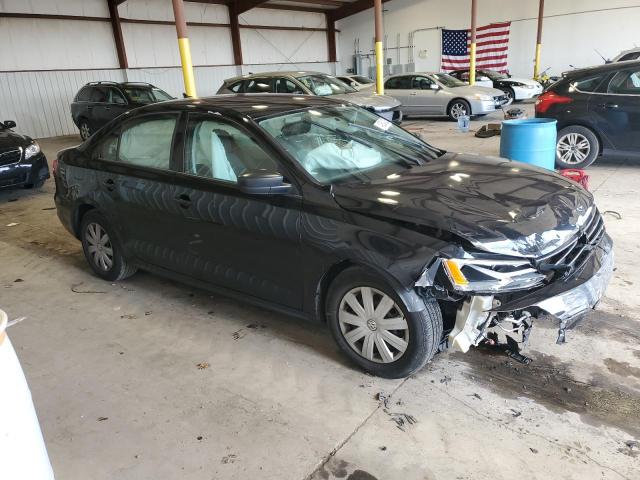 3VW2K7AJXFM294478 - 2015 VOLKSWAGEN JETTA BASE BLACK photo 4
