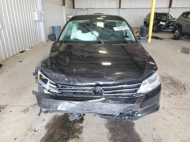 3VW2K7AJXFM294478 - 2015 VOLKSWAGEN JETTA BASE BLACK photo 5