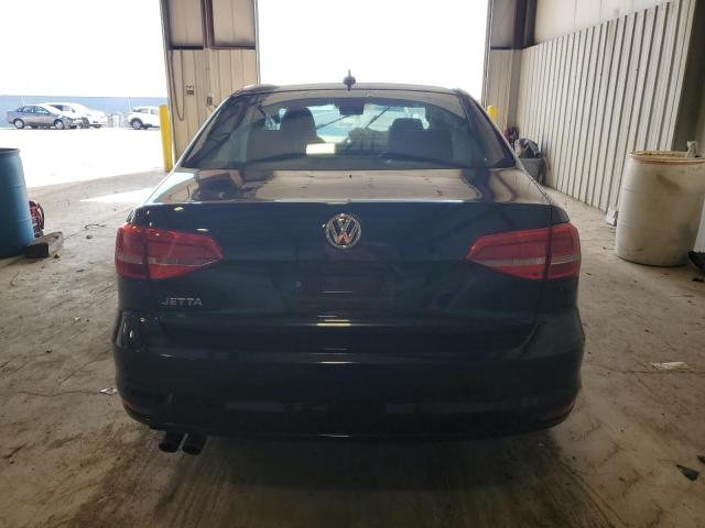 3VW2K7AJXFM294478 - 2015 VOLKSWAGEN JETTA BASE BLACK photo 6