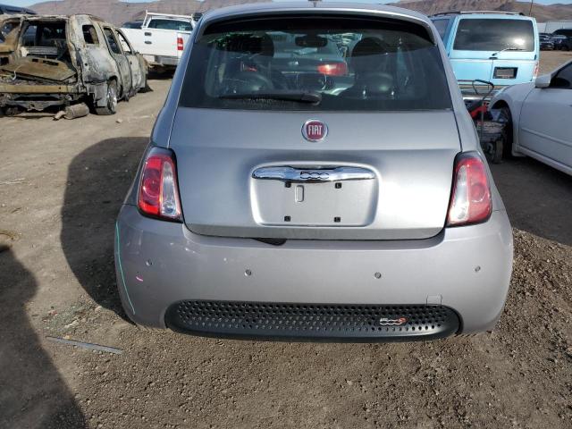 3C3CFFGE9HT600583 - 2017 FIAT 500 ELECTRIC SILVER photo 6