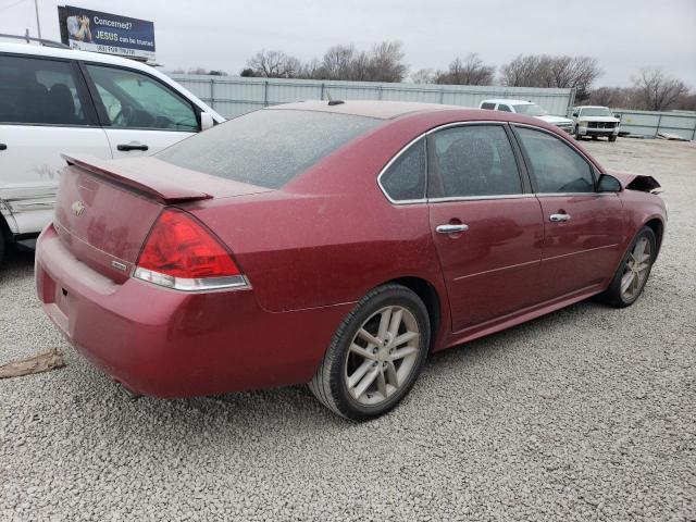 2G1WC5E32E1167630 - 2014 CHEVROLET IMPALA LIM LTZ RED photo 3