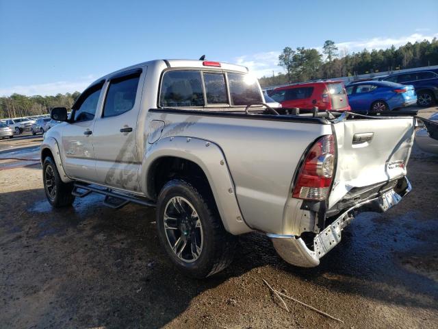 3TMJU4GN7CM135821 - 2012 TOYOTA TACOMA DOUBLE CAB PRERUNNER SILVER photo 2