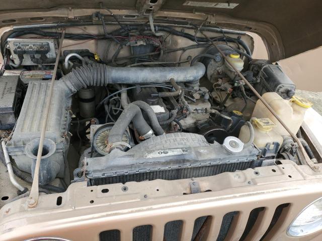 1J4FY19S9XP411695 - 1999 JEEP WRANGLER / SPORT GOLD photo 11