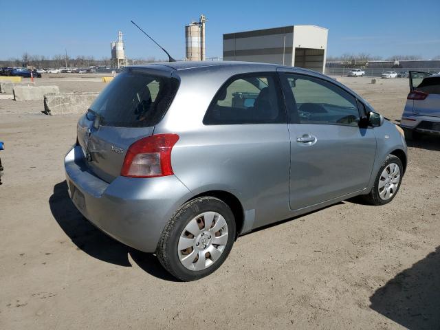 JTDJT923X85196339 - 2008 TOYOTA YARIS SILVER photo 3