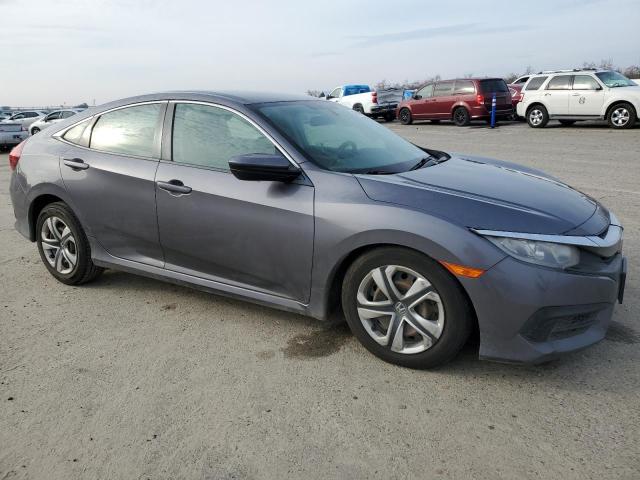 19XFC2F51HE209461 - 2017 HONDA CIVIC LX GRAY photo 4