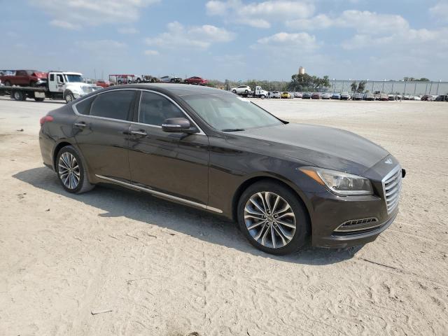 KMHGN4JE4FU014756 - 2015 HYUNDAI GENESIS 3.8L BROWN photo 4