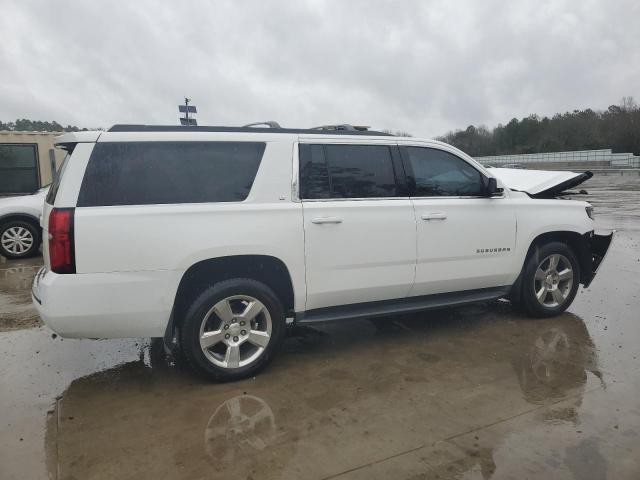 1GNSCJKC5FR731628 - 2015 CHEVROLET SUBURBAN C1500 LT WHITE photo 3