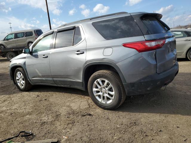 1GNERGKWXKJ197480 - 2019 CHEVROLET TRAVERSE LT GRAY photo 2