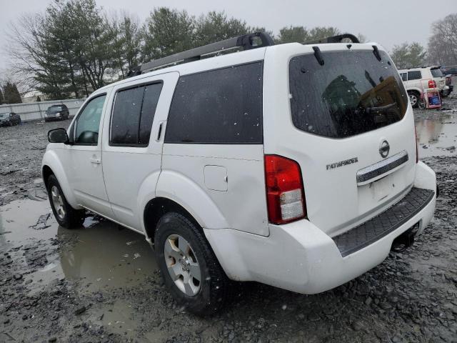 5N1AR1NB9AC619816 - 2010 NISSAN PATHFINDER S თეთრი ფოტო 2