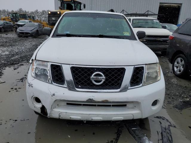 5N1AR1NB9AC619816 - 2010 NISSAN PATHFINDER S თეთრი ფოტო 5