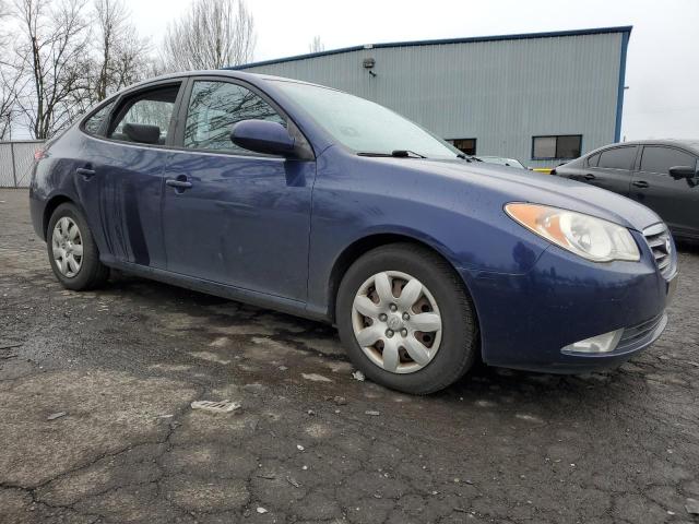 KMHDU46D17U109752 - 2007 HYUNDAI ELANTRA GLS BLUE photo 4