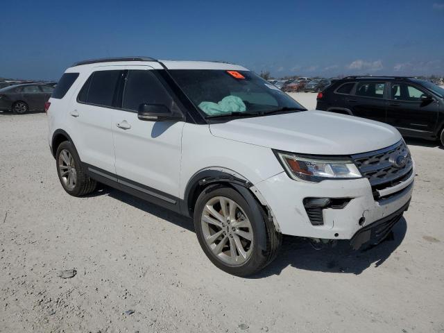 1FM5K8D8XJGB76993 - 2018 FORD EXPLORER XLT WHITE photo 4