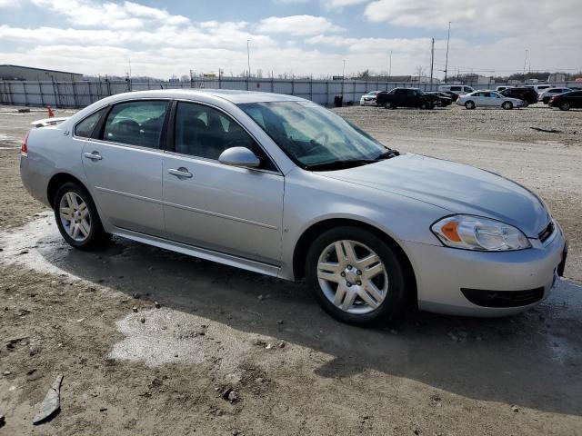 2G1WC57M391303744 - 2009 CHEVROLET IMPALA 2LT SILVER photo 4