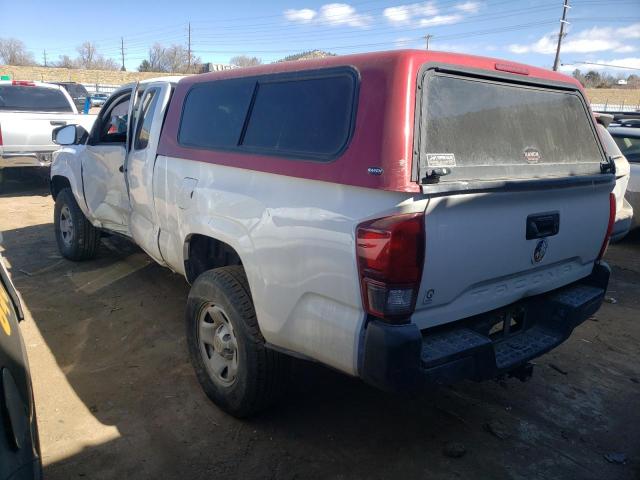 5TFRX5GNXKX136082 - 2019 TOYOTA TACOMA ACCESS CAB WHITE photo 2