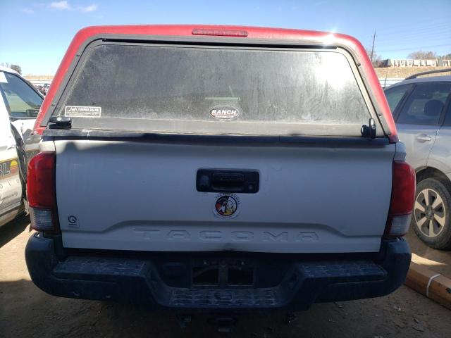 5TFRX5GNXKX136082 - 2019 TOYOTA TACOMA ACCESS CAB WHITE photo 6