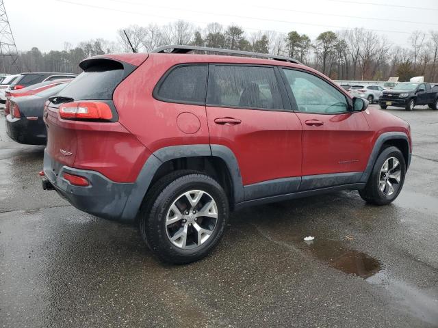 1C4PJMBS9FW527901 - 2015 JEEP CHEROKEE TRAILHAWK 红色 照片 3