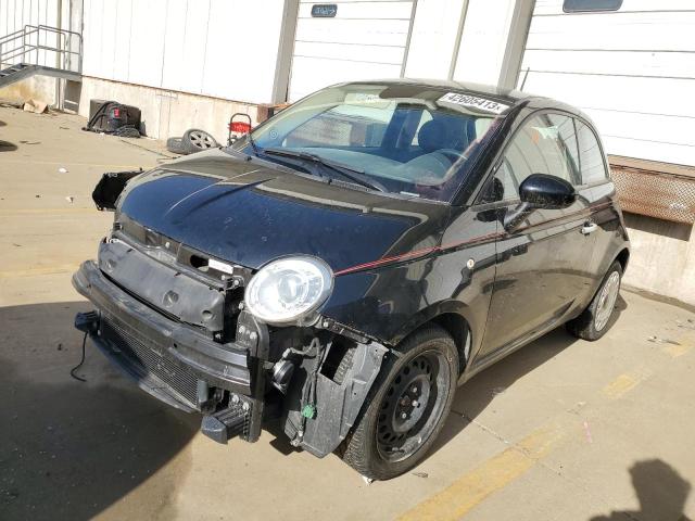 3C3CFFAR5ET184880 - 2014 FIAT 500 POP BLACK photo 1