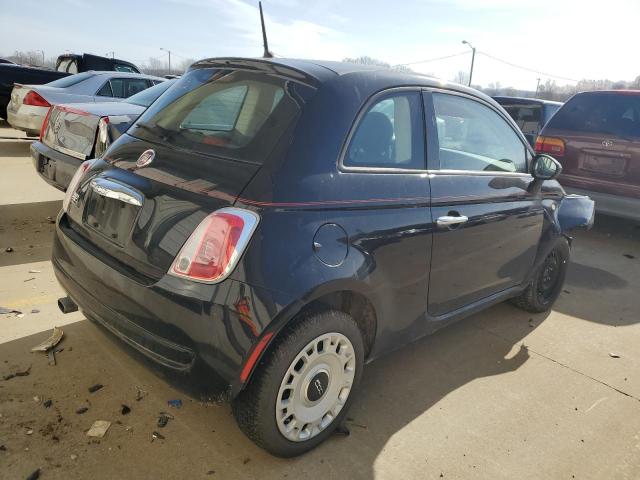 3C3CFFAR5ET184880 - 2014 FIAT 500 POP BLACK photo 3