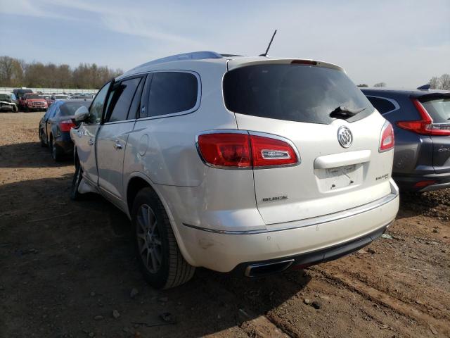 5GAKVBKDXEJ238799 - 2014 BUICK ENCLAVE WHITE photo 3