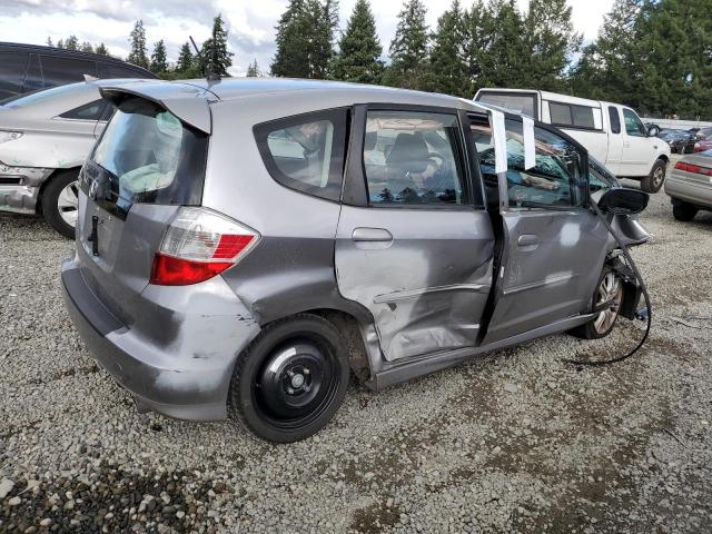 JHMGE8H42AS027615 - 2010 HONDA FIT SPORT SILVER photo 3