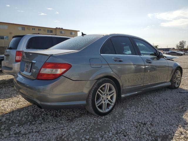 WDDGF56X98R037527 - 2008 MERCEDES-BENZ C 350 SILVER photo 3