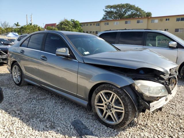 WDDGF56X98R037527 - 2008 MERCEDES-BENZ C 350 SILVER photo 4