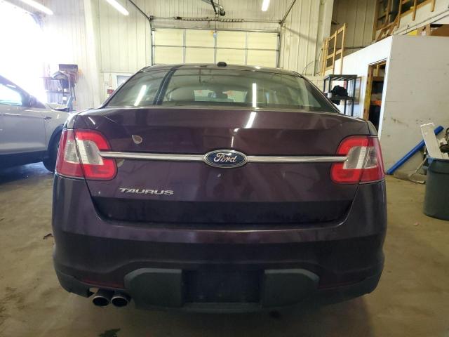 1FAHP2DW2BG184088 - 2011 FORD TAURUS SE MAROON photo 6